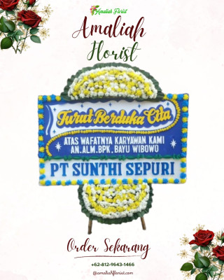 Papan Bunga Duka di Pegasing