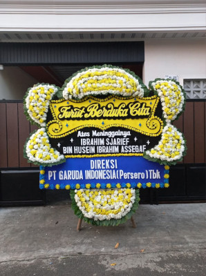 Papan Bunga Duka di Pegasing
