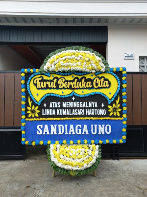 Papan Bunga Duka di Pegasing